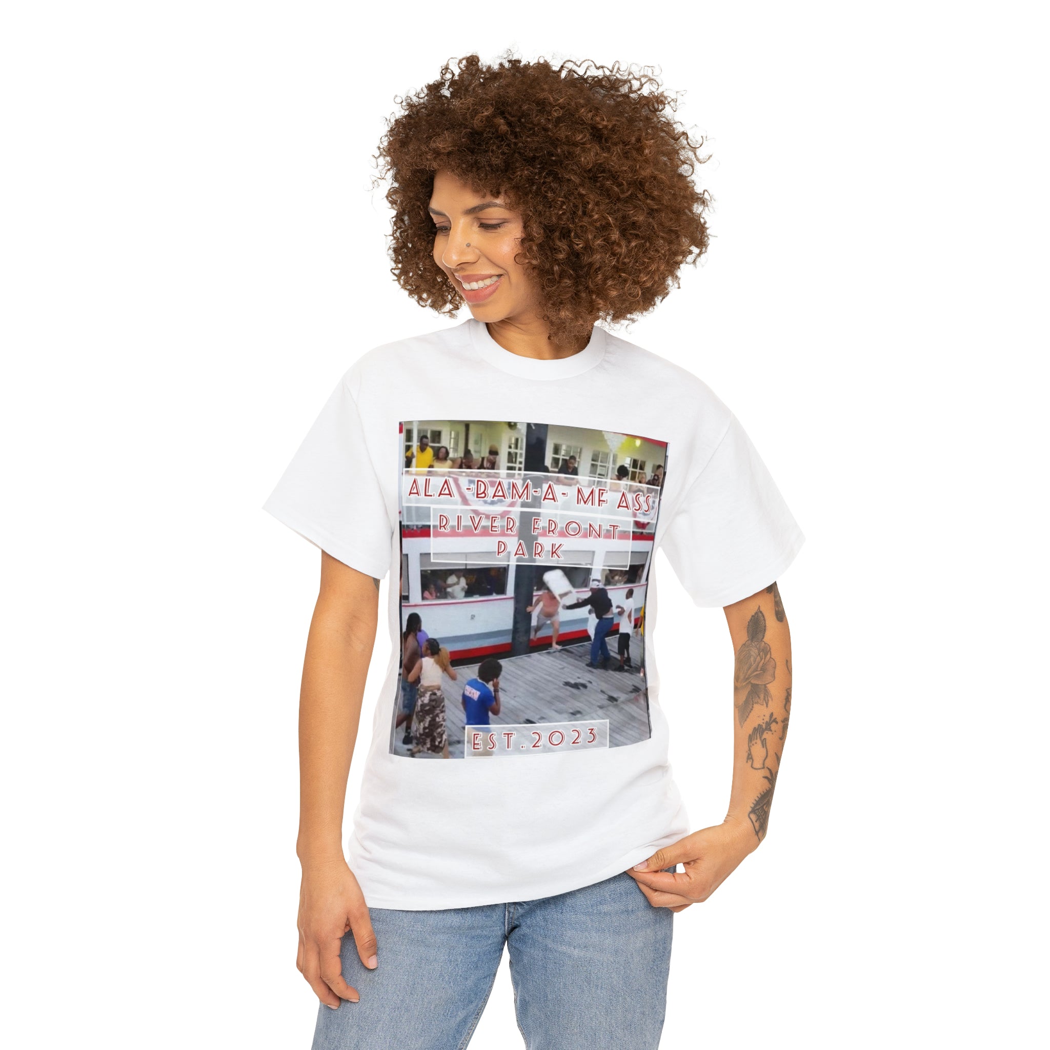 Alabama River Front Park Unisex Heavy Cotton Tee