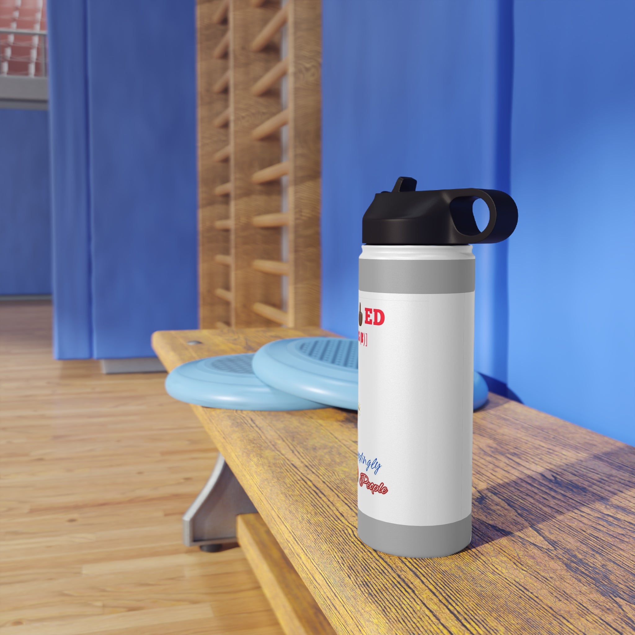 SSC_Deb🖕🏿 Dispu🖕🏿ed Stainless Steel Water Bottle, Standard Lid