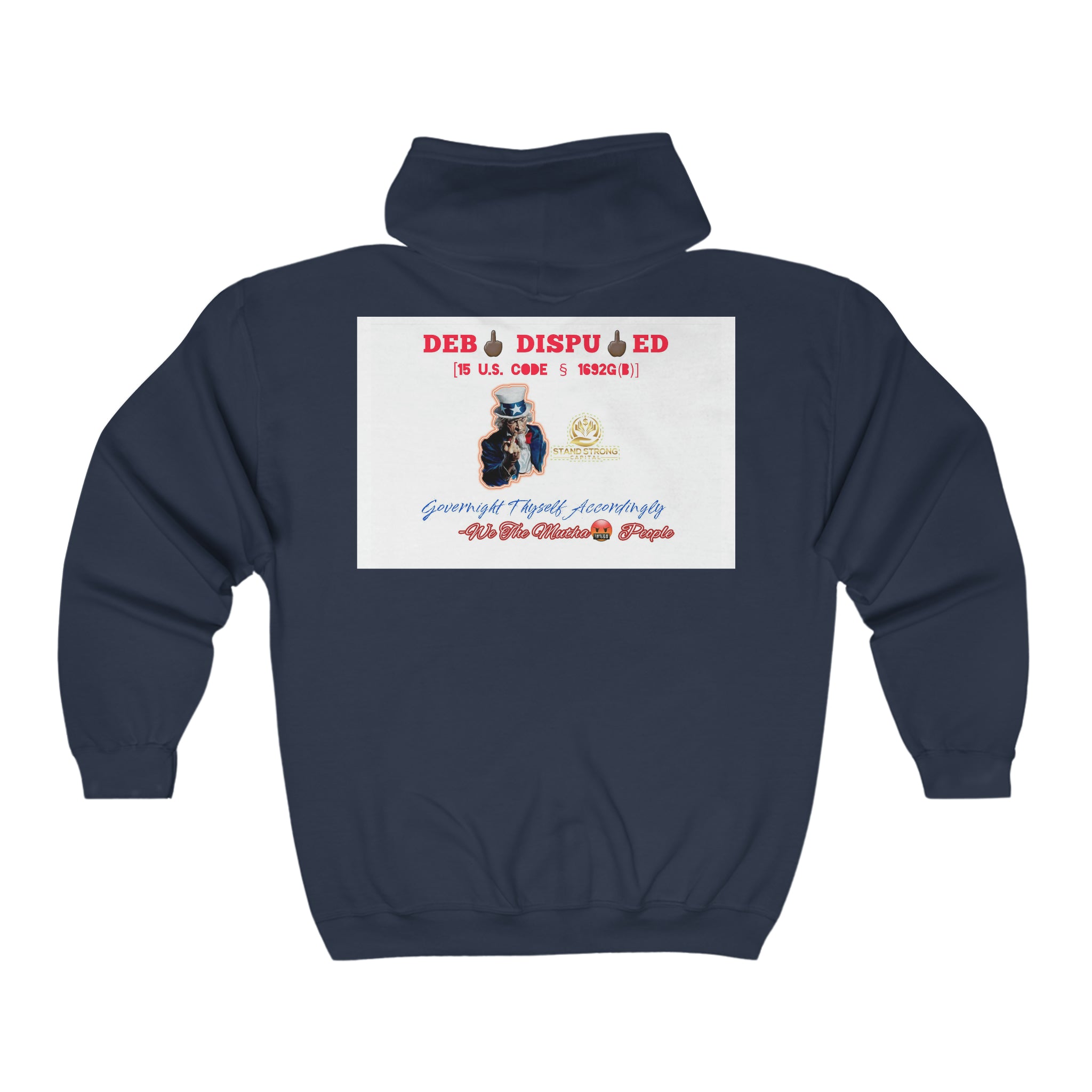 SSC_DebtDisputed Unisex Heavy Blend™ Full Zip Hooded Sweatshirt